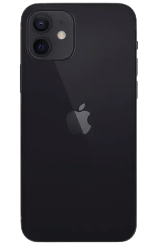 IPHONE 12 BACK BLACK