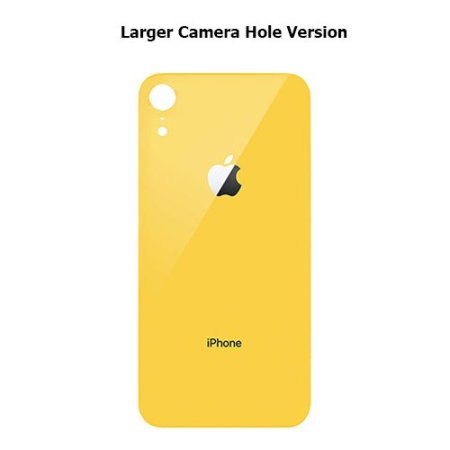 IPHONE XR BACK  YELLOW