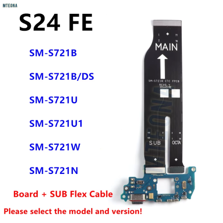 SAMSUNG s24 FE Charging flex org
