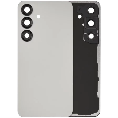 Samsung S25+ Back — Silver Shadow
