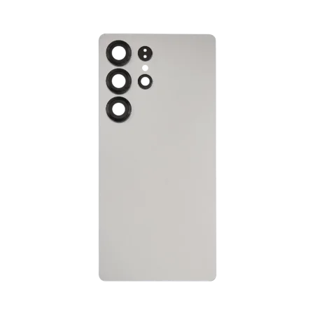 Samsung S25 Ultra Back —TITANUN SILVER